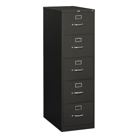 Hon 18-1/4" W 5 Drawer File Cabinet, Charcoal, Legal H315C.P.S